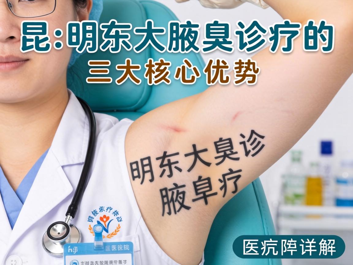 昆明东大腋臭医院详解，昆明东大腋臭诊疗的三大核心优势