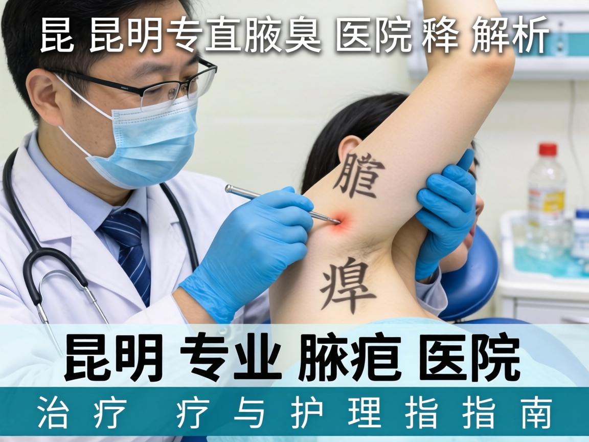昆明腋臭医院解析，昆明专业腋臭医院的治疗与护理指南