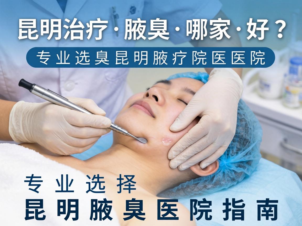 昆明治疗腋臭医院哪家好？专业选择昆明腋臭医院指南