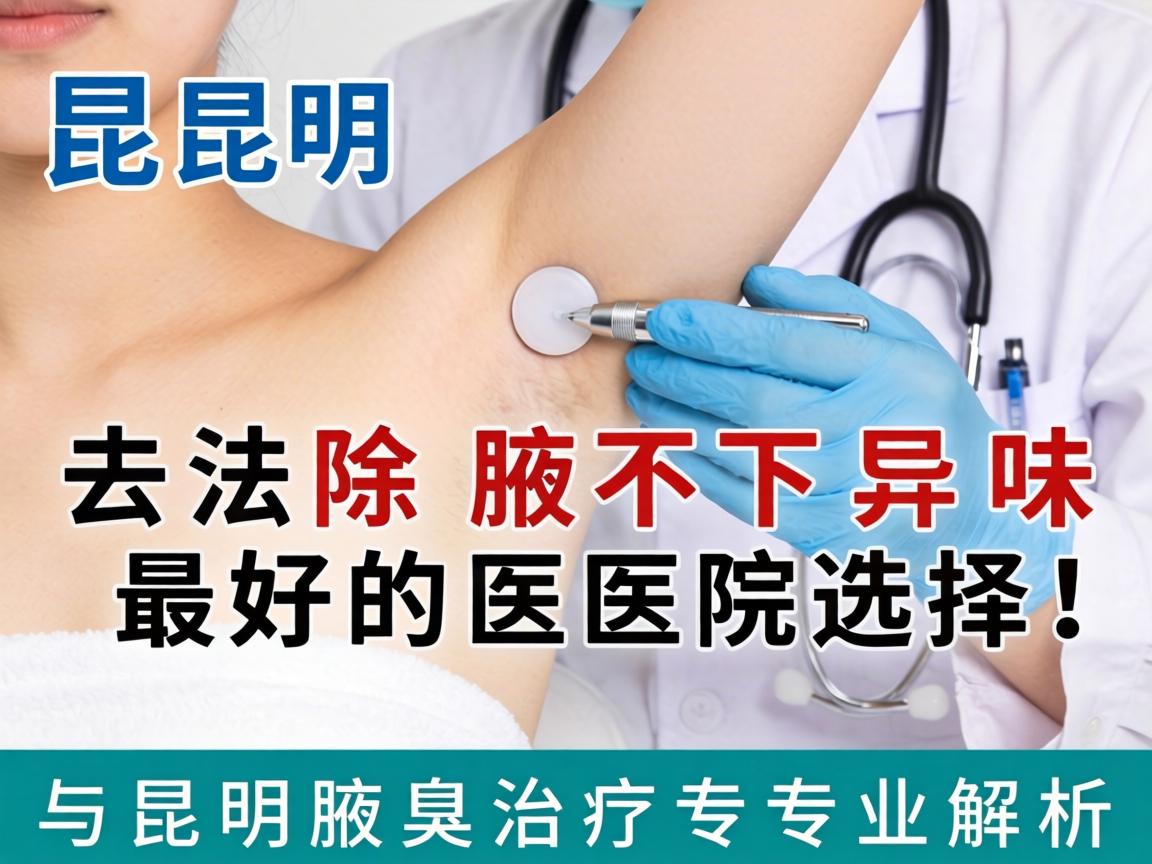 昆明去除腋下异味最好的医院选择与昆明腋臭治疗专业解析