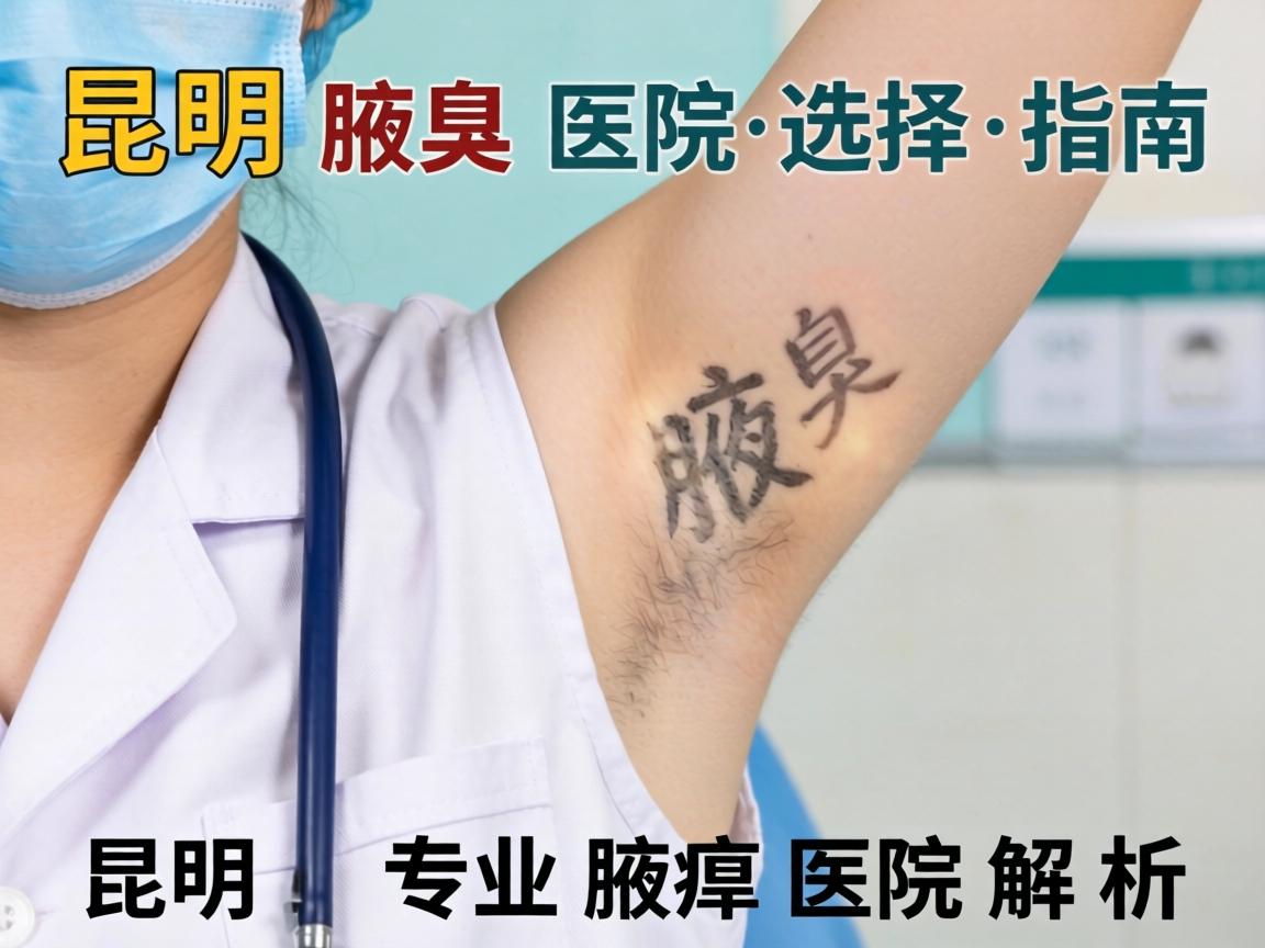 昆明腋臭医院选择指南，昆明专业腋臭医院解析