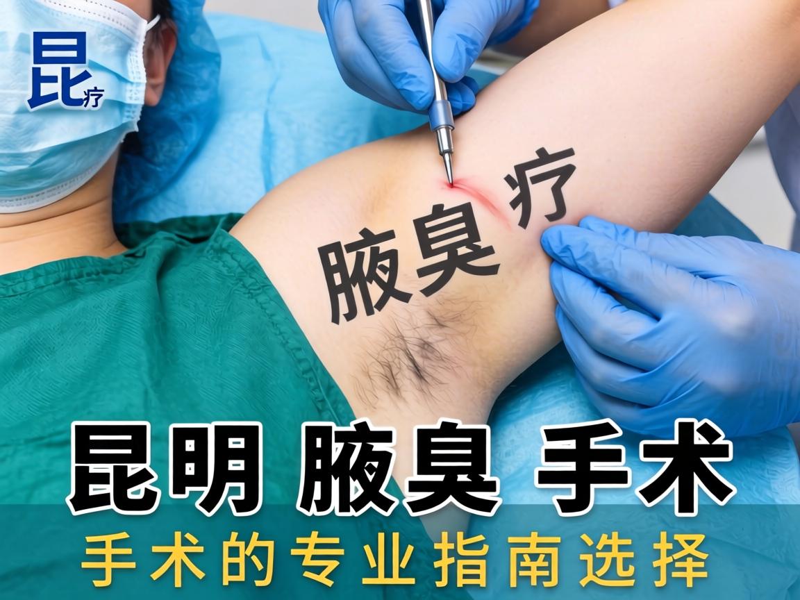 昆明腋臭手术指南，详解昆明腋臭手术的专业选择