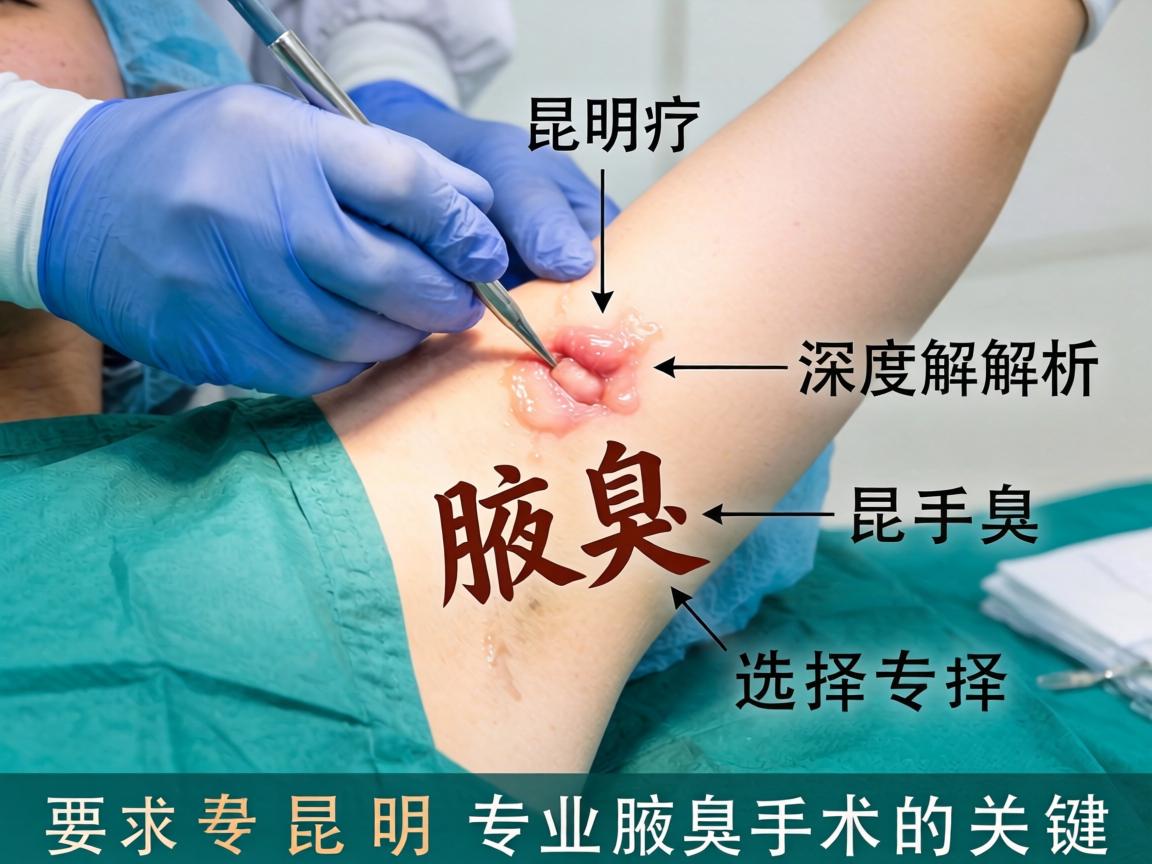 昆明腋臭手术深度解析，选择昆明专业腋臭手术的关键