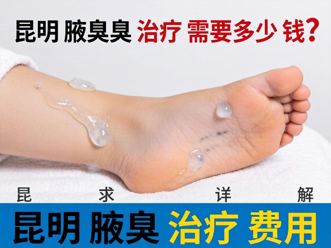 昆明腋臭治疗需要多少钱？详解昆明腋臭治疗费用