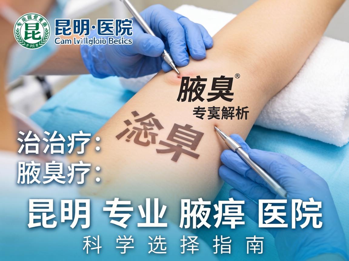 昆明治疗腋臭医院解析，昆明专业腋臭医院的科学选择指南
