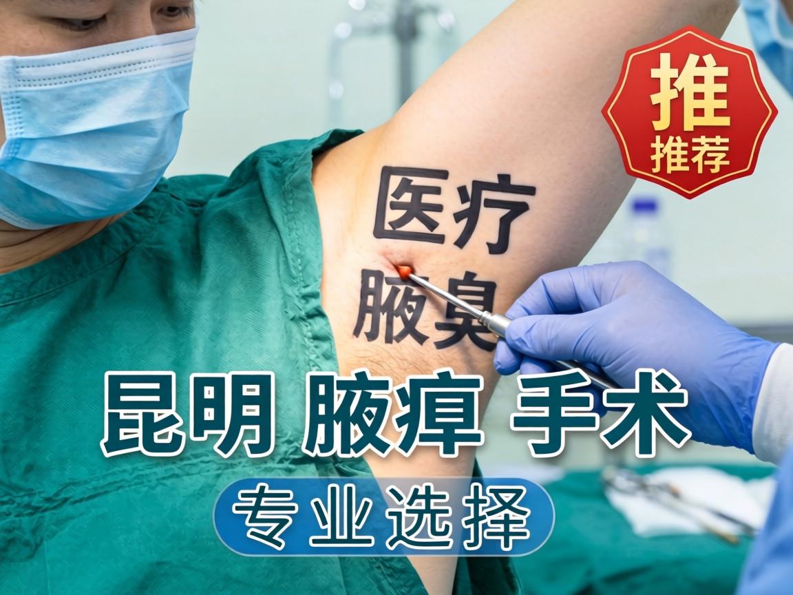 昆明腋臭手术医院推荐，详解昆明腋臭手术的专业选择
