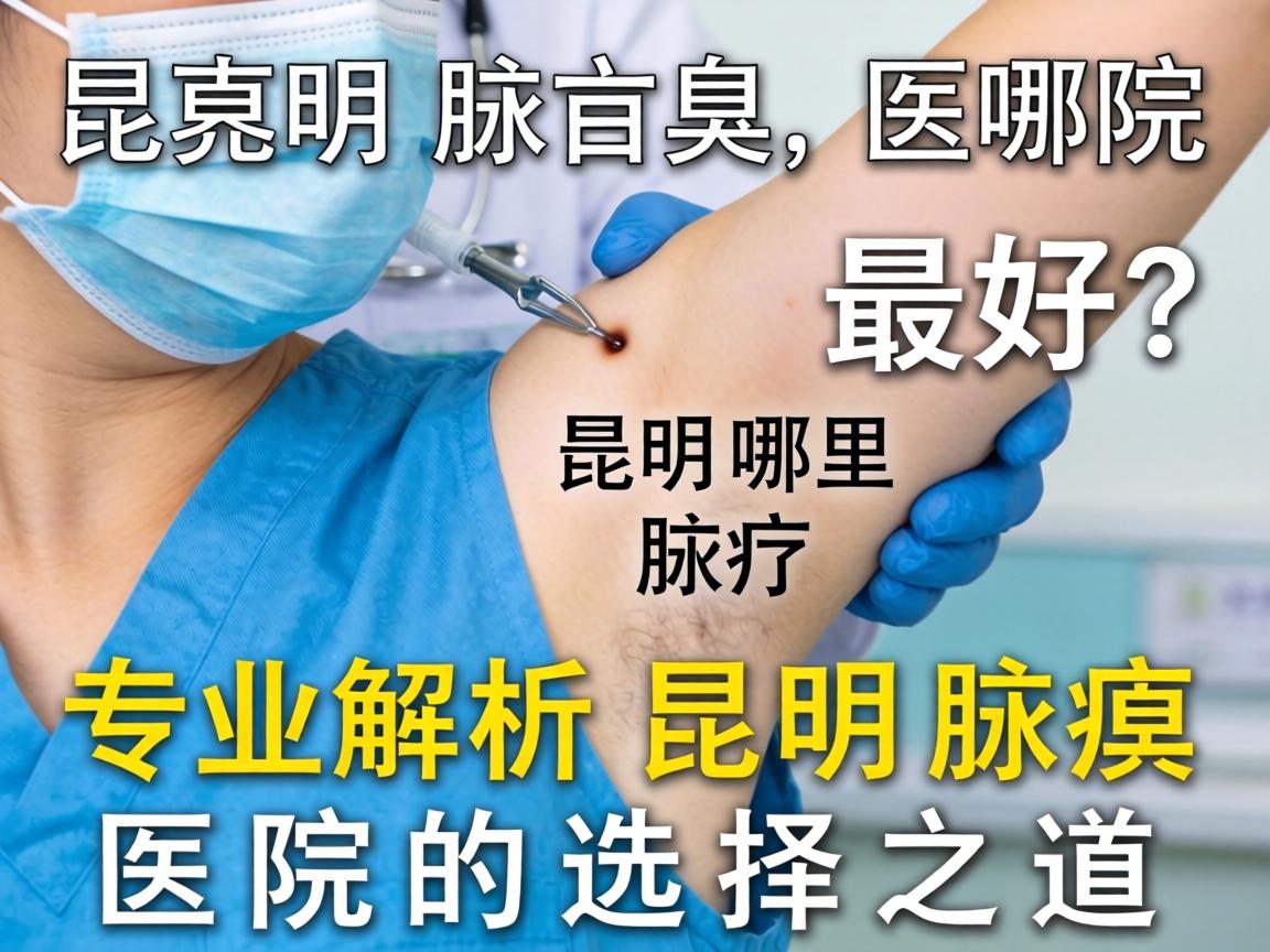 昆明腋臭医院哪里最好？专业解析昆明腋臭医院的选择之道