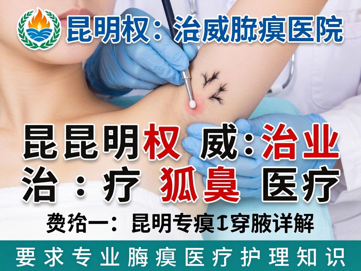 昆明权威治疗狐臭医院详解，昆明专业腋臭医疗护理知识