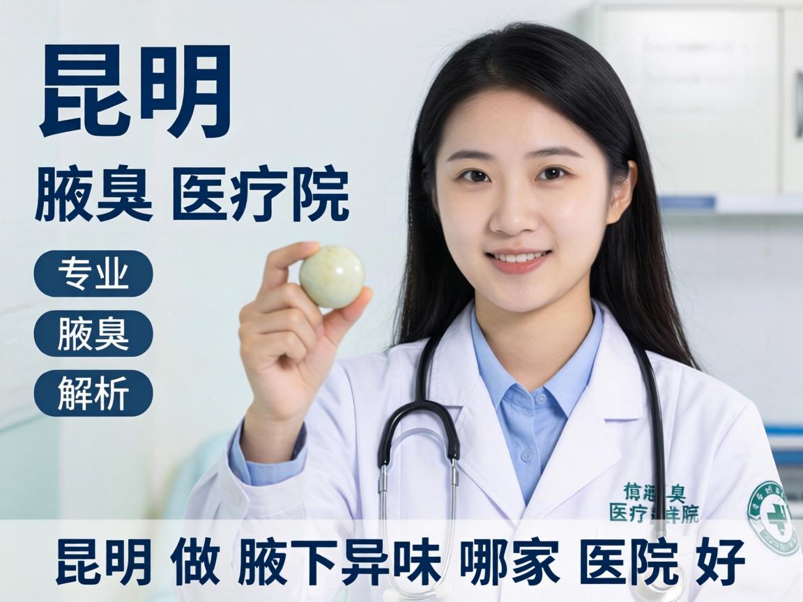 昆明腋臭医院专业解析，昆明做腋下异味哪家医院好