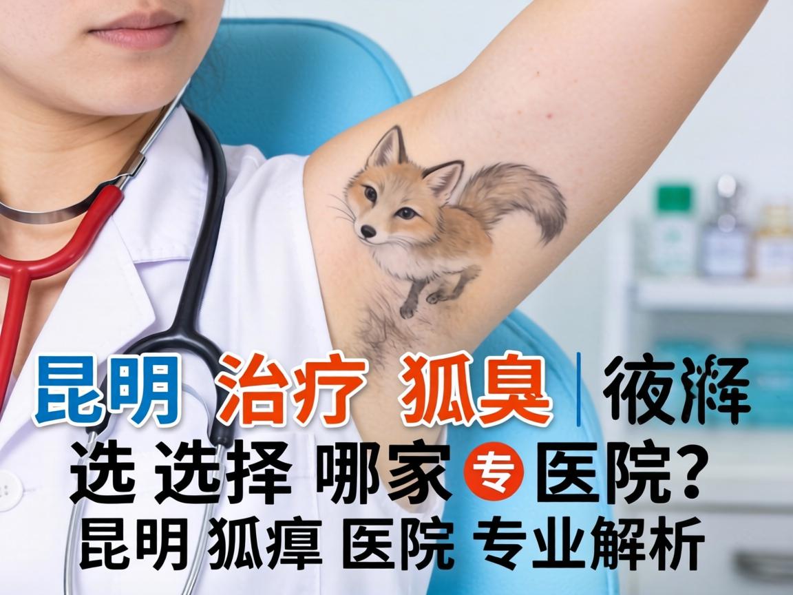 昆明治疗狐臭选择哪家医院？昆明狐臭医院专业解析