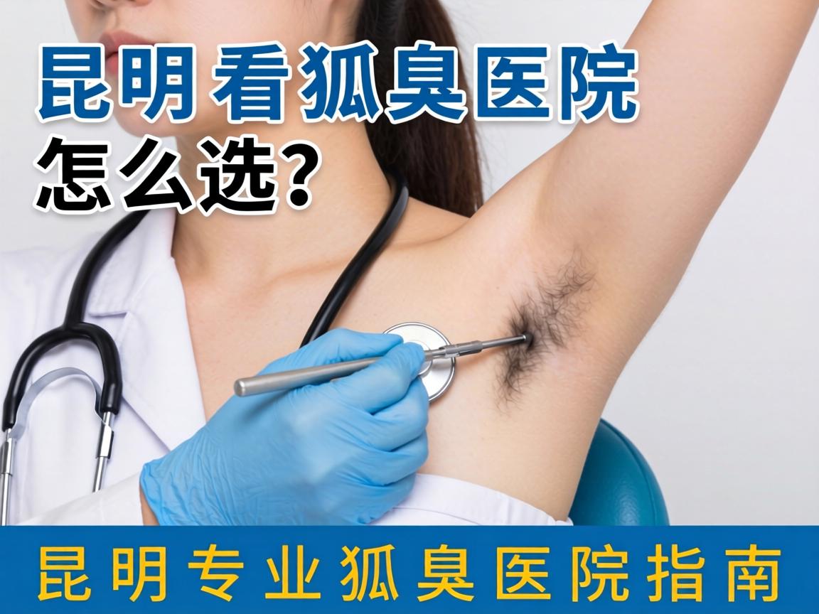 昆明看狐臭医院怎么选？昆明专业狐臭医院指南