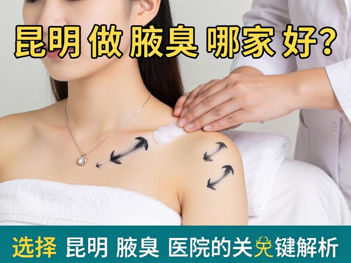 昆明做腋臭哪家好？选择昆明腋臭医院的关键解析