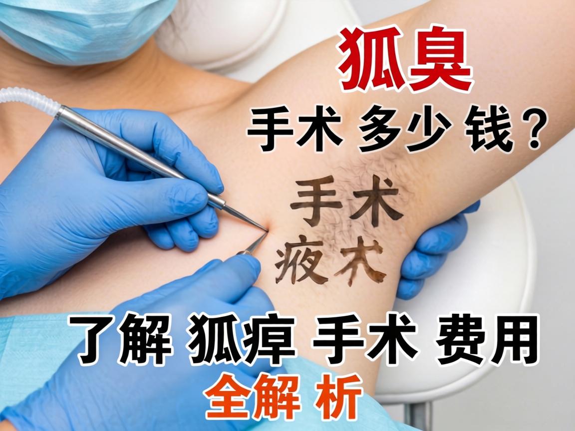 狐臭手术多少钱？了解狐臭手术费用全解析