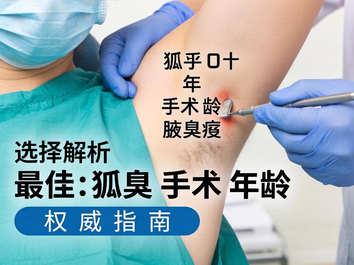 狐臭手术年龄解析，选择最佳狐臭手术年龄的权威指南