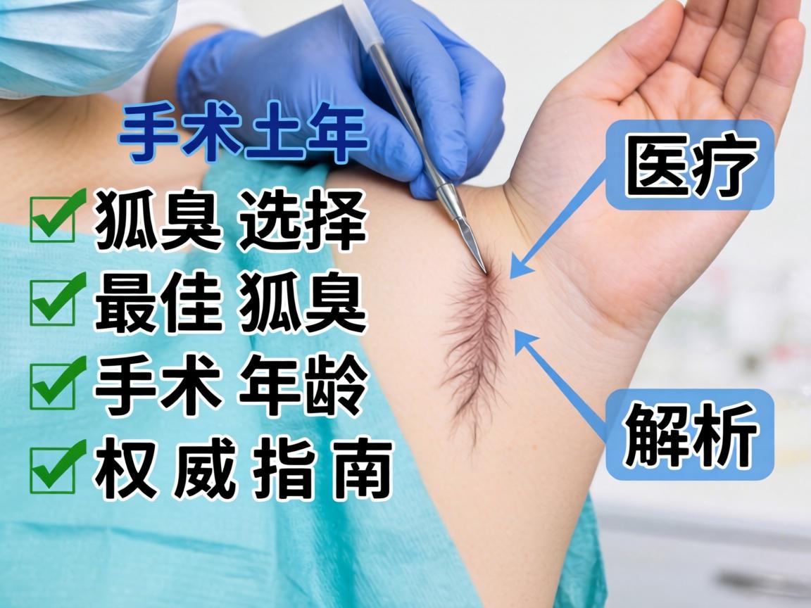 狐臭手术年龄解析，选择最佳狐臭手术年龄的权威指南