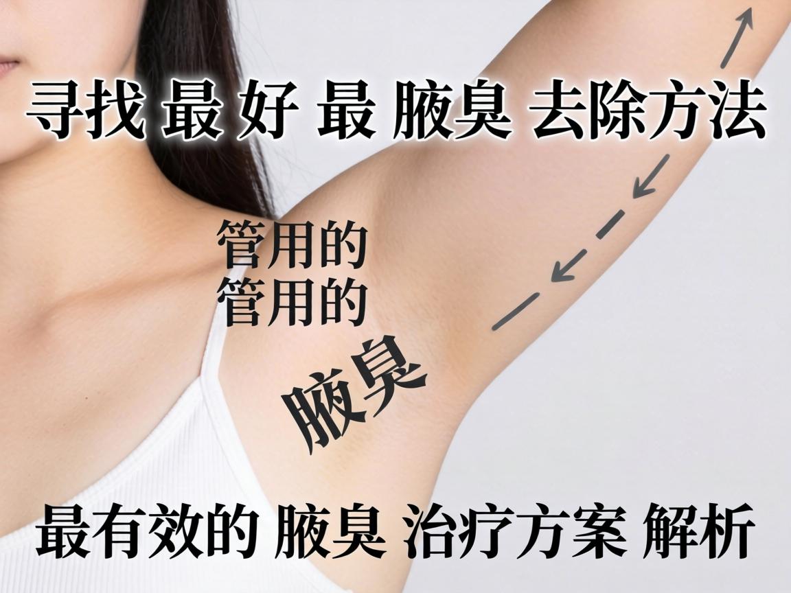 寻找最好最管用的腋臭去除方法，最有效的腋臭治疗方案解析