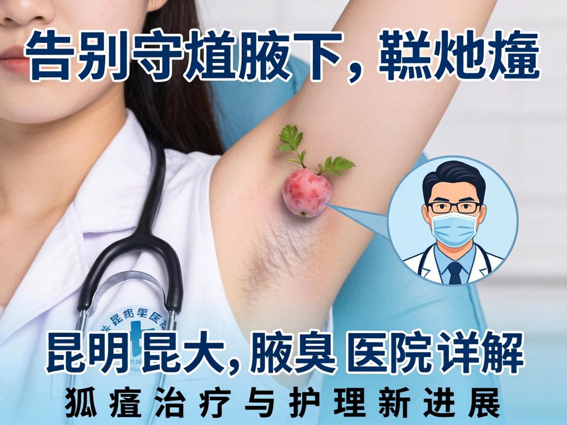 告别腋下尴尬，昆明昆大腋臭医院详解狐臭治疗与护理新进展