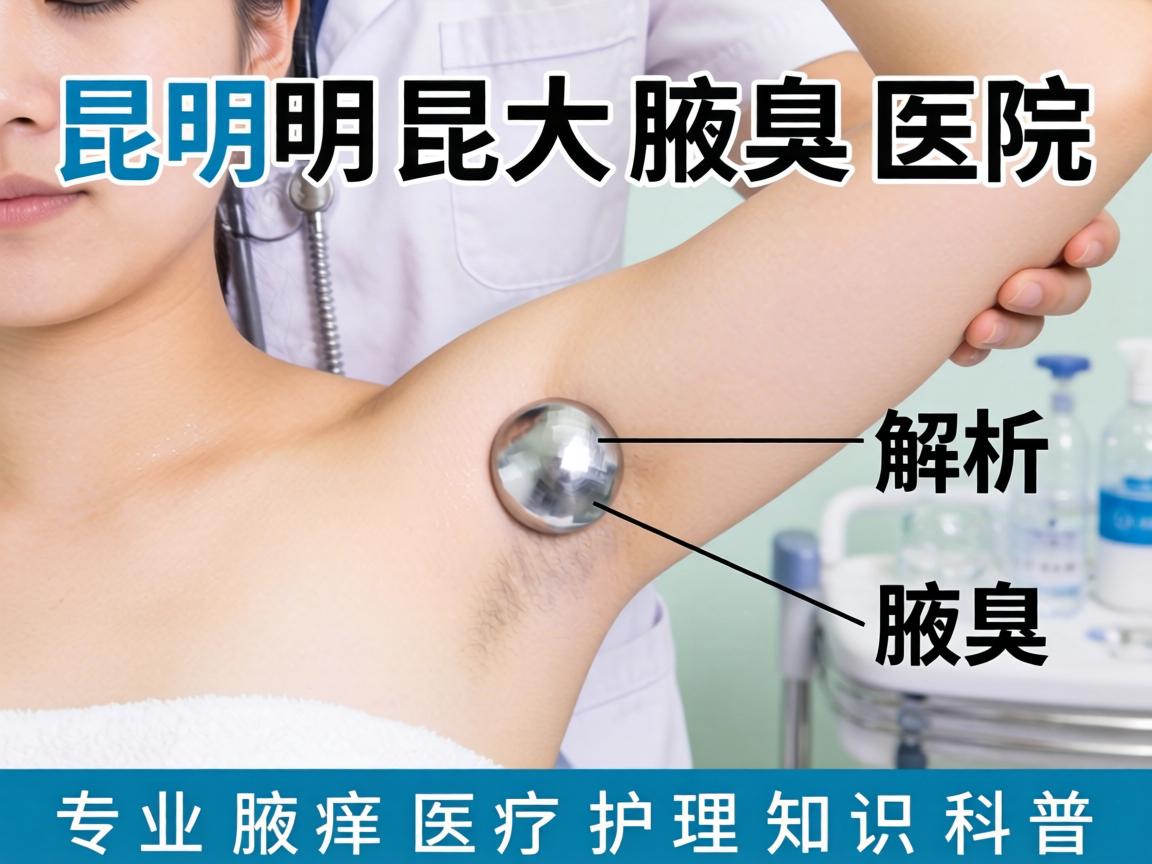 昆明昆大腋臭医院解析，专业腋臭医疗护理知识科普