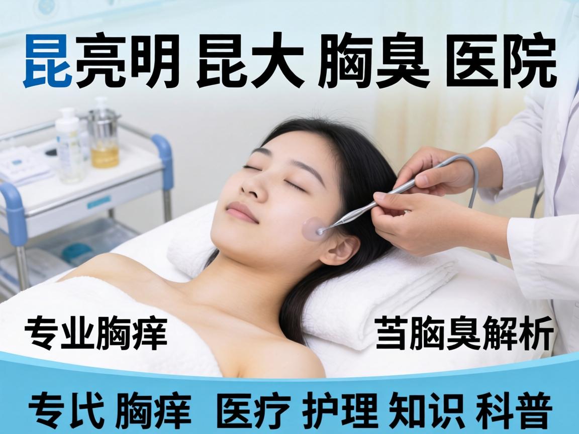 昆明昆大腋臭医院解析，专业腋臭医疗护理知识科普