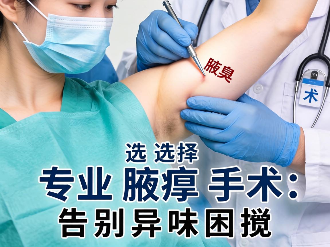 腋臭手术全解析，选择专业腋臭手术，告别异味困扰