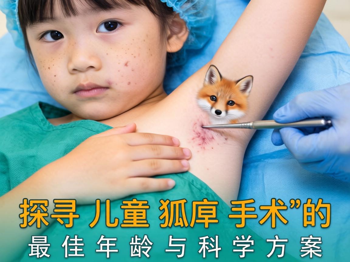 儿童狐臭手术，探寻儿童狐臭手术的最佳年龄与科学方案