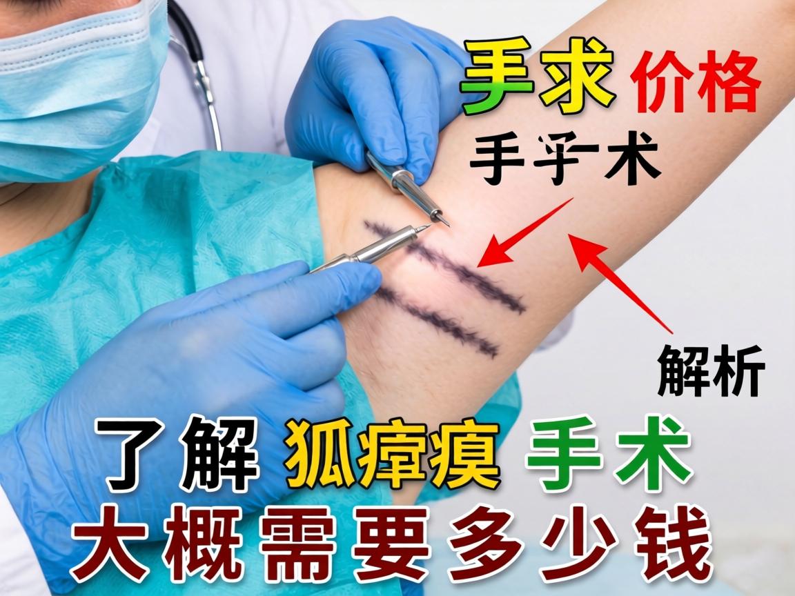 狐臭手术价格解析，了解狐臭手术大概需要多少钱