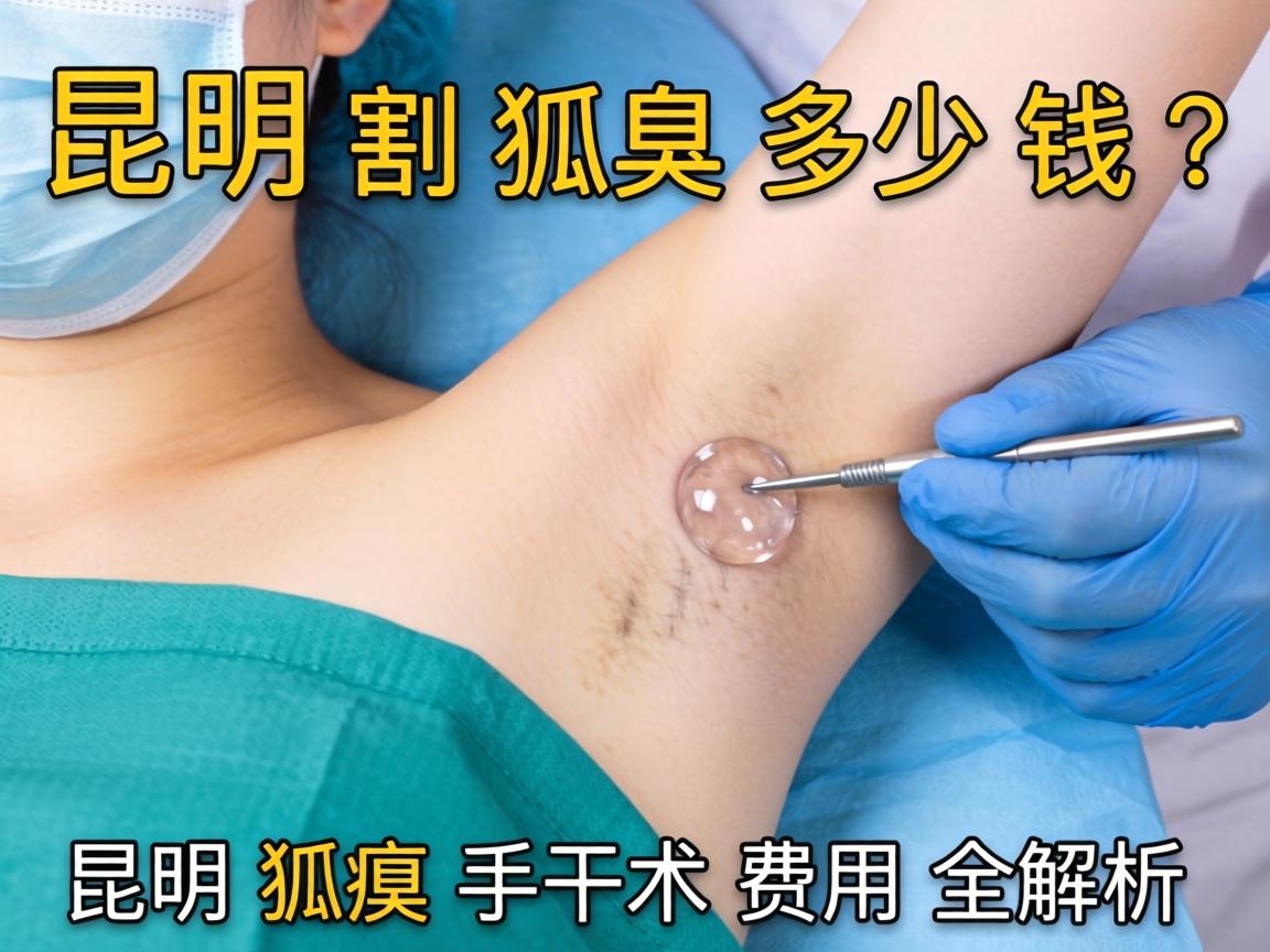 昆明割狐臭多少钱？昆明狐臭手术费用全解析