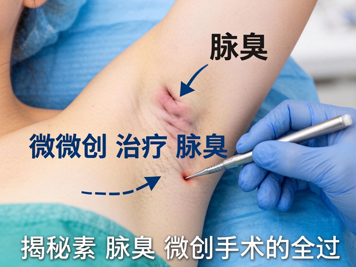 微创治疗腋臭，揭秘腋臭微创手术的全过程
