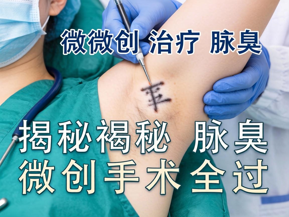 微创治疗腋臭，揭秘腋臭微创手术的全过程
