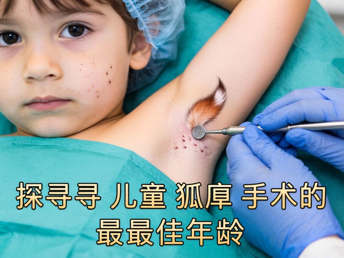 儿童狐臭手术，探寻儿童狐臭手术的最佳年龄
