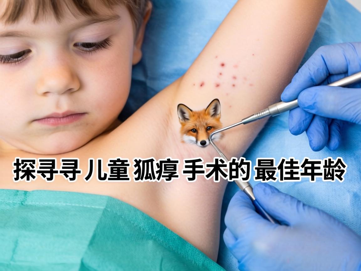 儿童狐臭手术，探寻儿童狐臭手术的最佳年龄