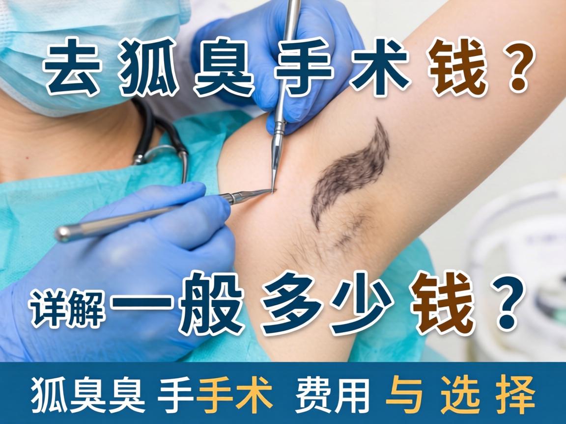 去狐臭手术一般多少钱？详解狐臭手术费用与选择