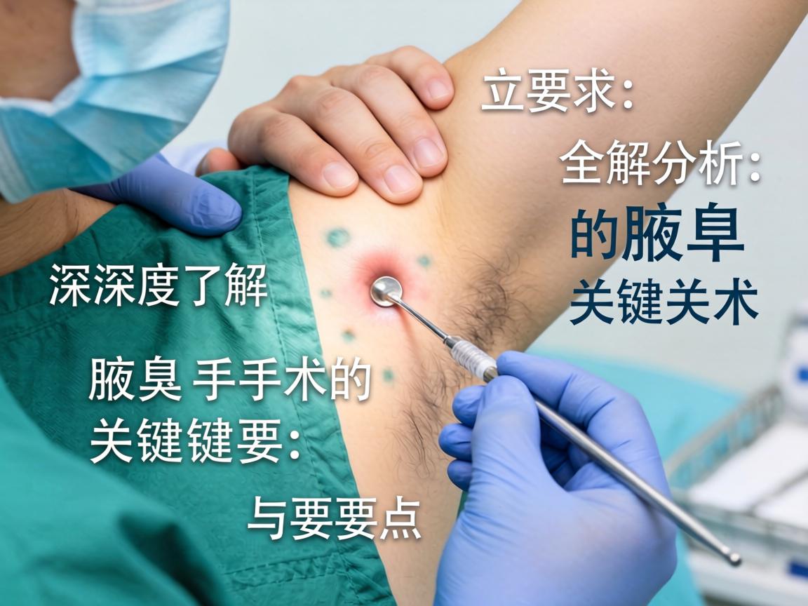 腋臭手术全解析，深度了解腋臭手术的关键要点