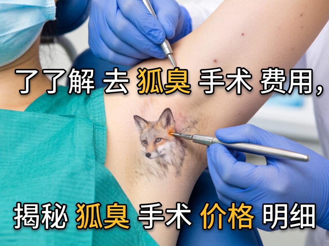 了解去狐臭手术费用，揭秘狐臭手术价格明细