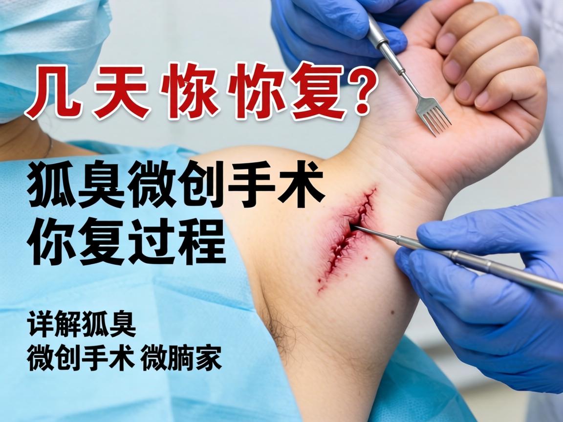 狐臭微创手术几天恢复？详解狐臭微创手术恢复过程
