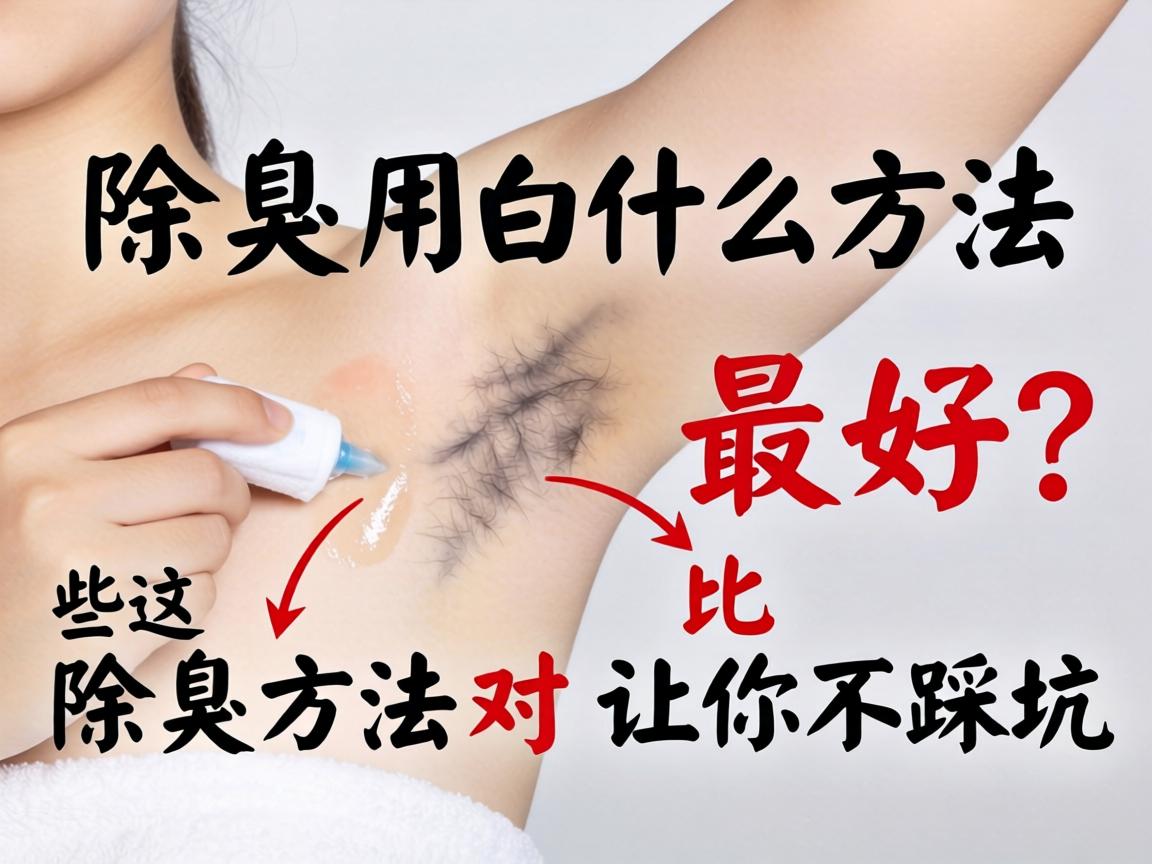 腋臭除臭用什么方法最好？这些除臭方法对比让你不踩坑