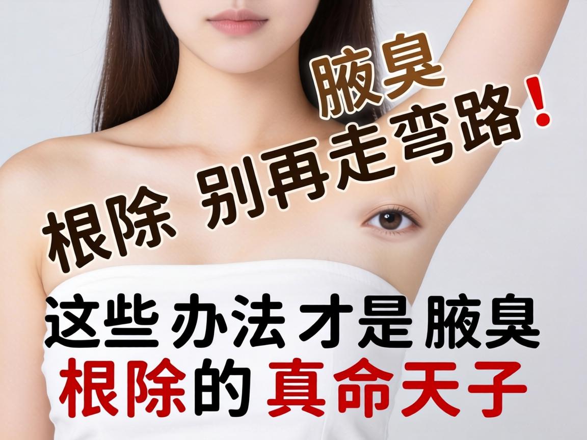 腋臭根除，别再走弯路！这些办法才是腋臭根除的真命天子