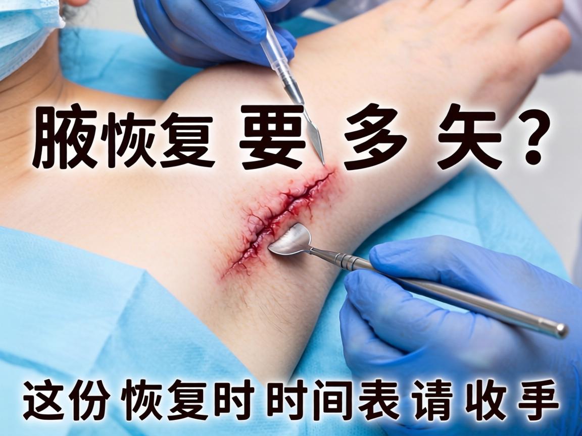 腋臭微创手术恢复要多久？这份恢复时间表请收好
