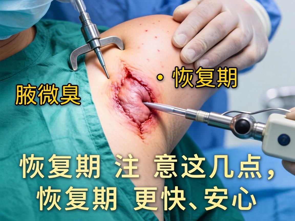 腋臭微创手术后恢复期，恢复期注意这几点，恢复期更快更安心