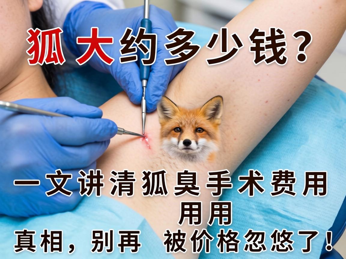 狐臭做手术大约多少钱？一文讲清狐臭手术费用真相，别再被价格忽悠了！