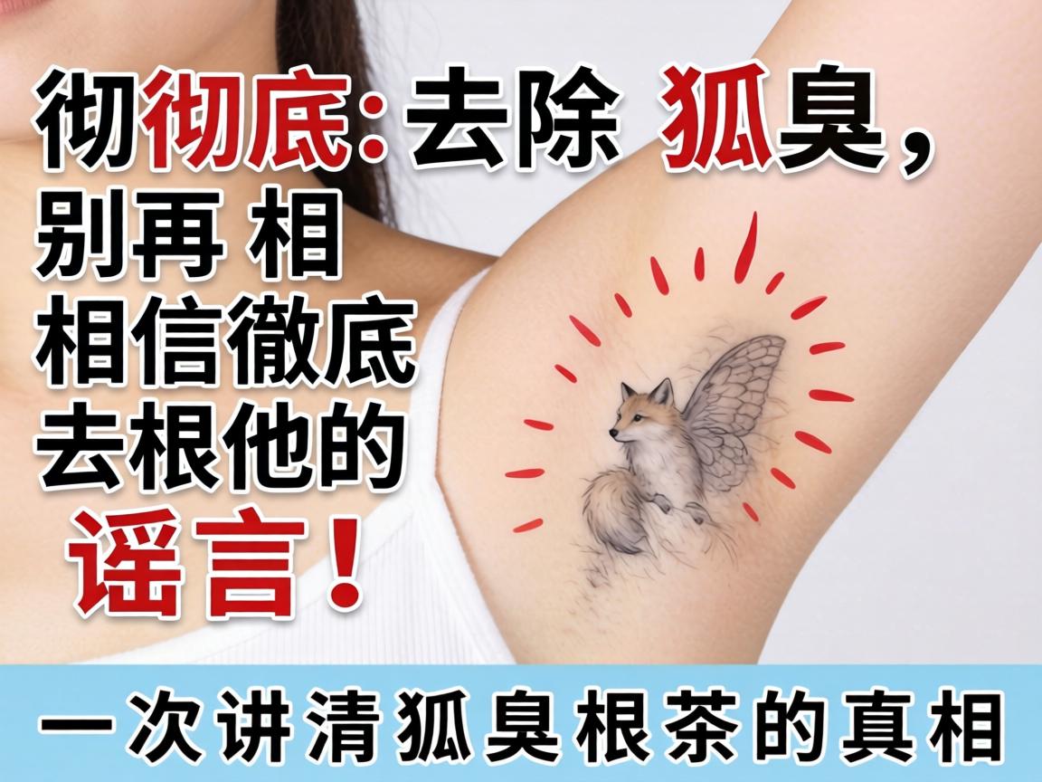 彻底去除狐臭，别再相信彻底去根的谣言！一次讲清狐臭根治的真相