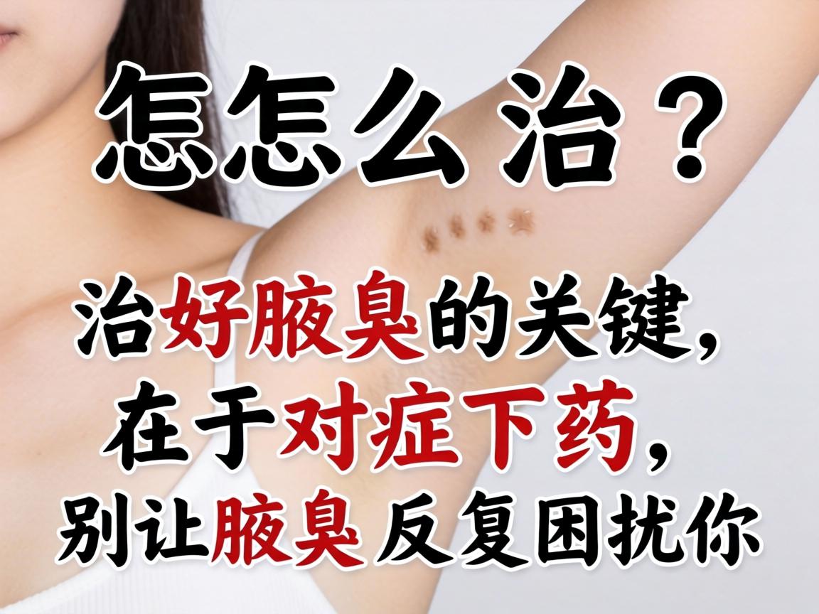 腋臭怎么治？治好腋臭的关键在于对症下药，别让腋臭反复困扰你