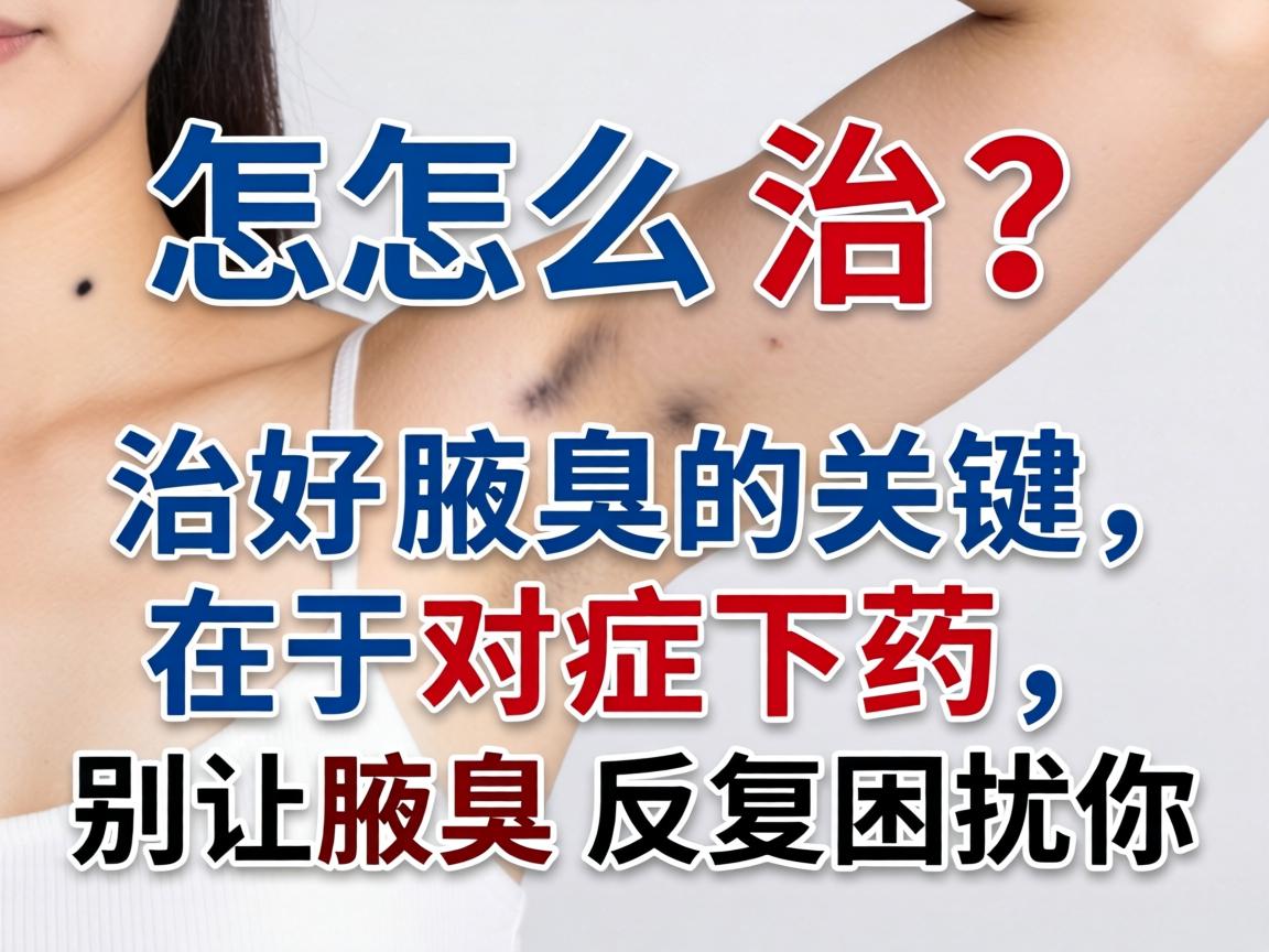 腋臭怎么治？治好腋臭的关键在于对症下药，别让腋臭反复困扰你