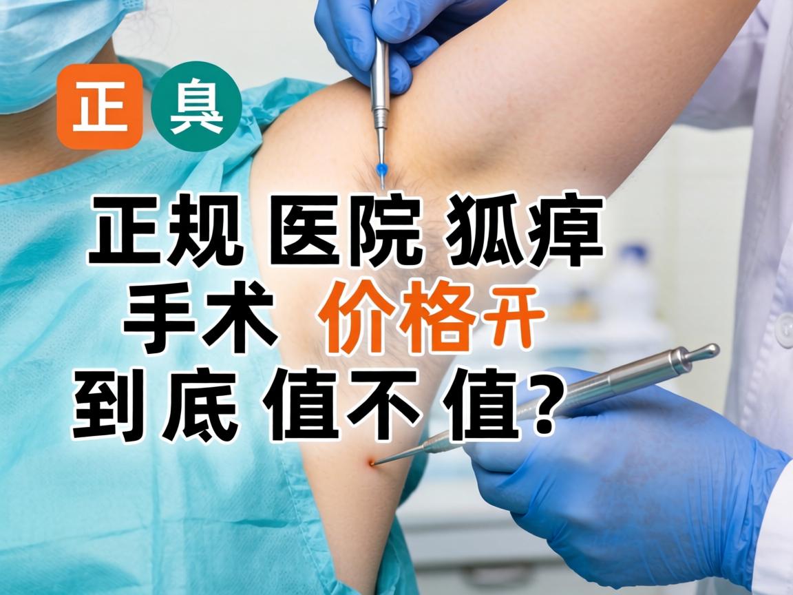 狐臭手术价格透明公开，正规医院狐臭手术价格到底值不值？