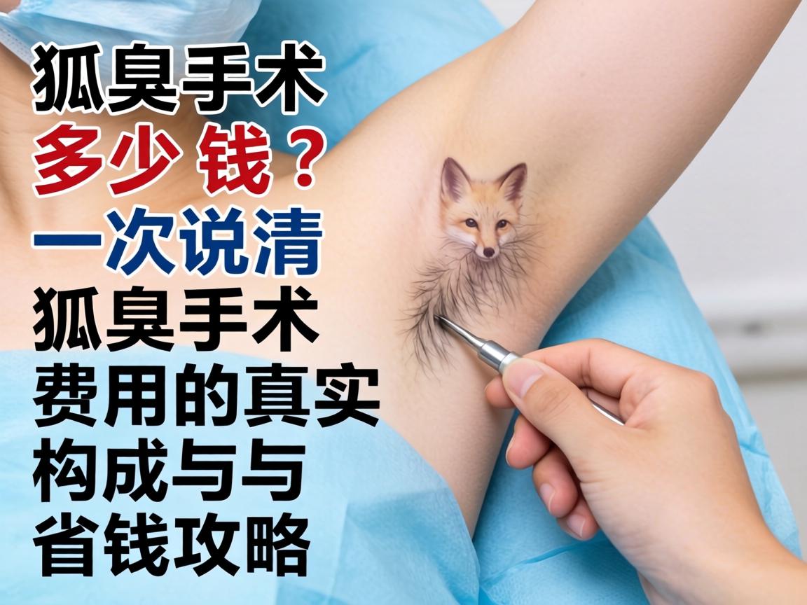 狐臭手术多少钱？一次说清狐臭手术费用的真实构成与省钱攻略