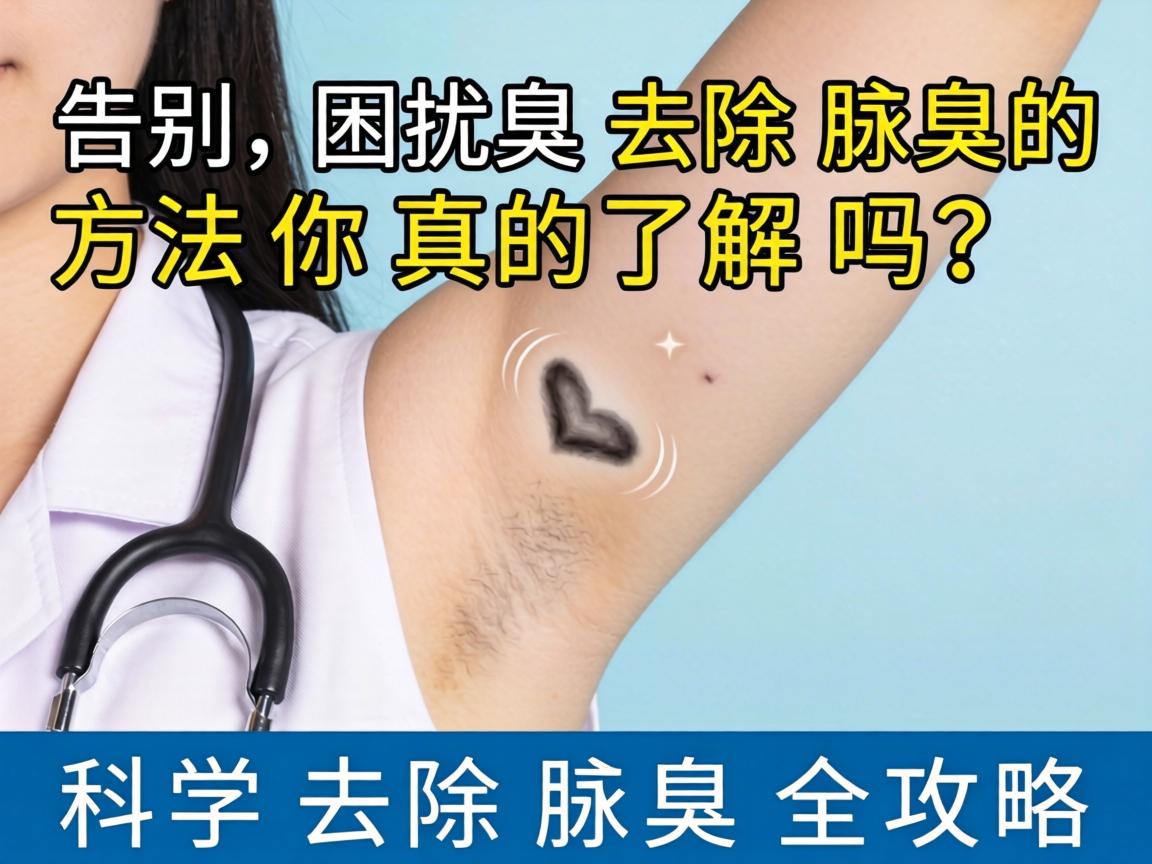 告别腋臭困扰，这些去除腋臭的方法你真的了解吗？科学去除腋臭全攻略