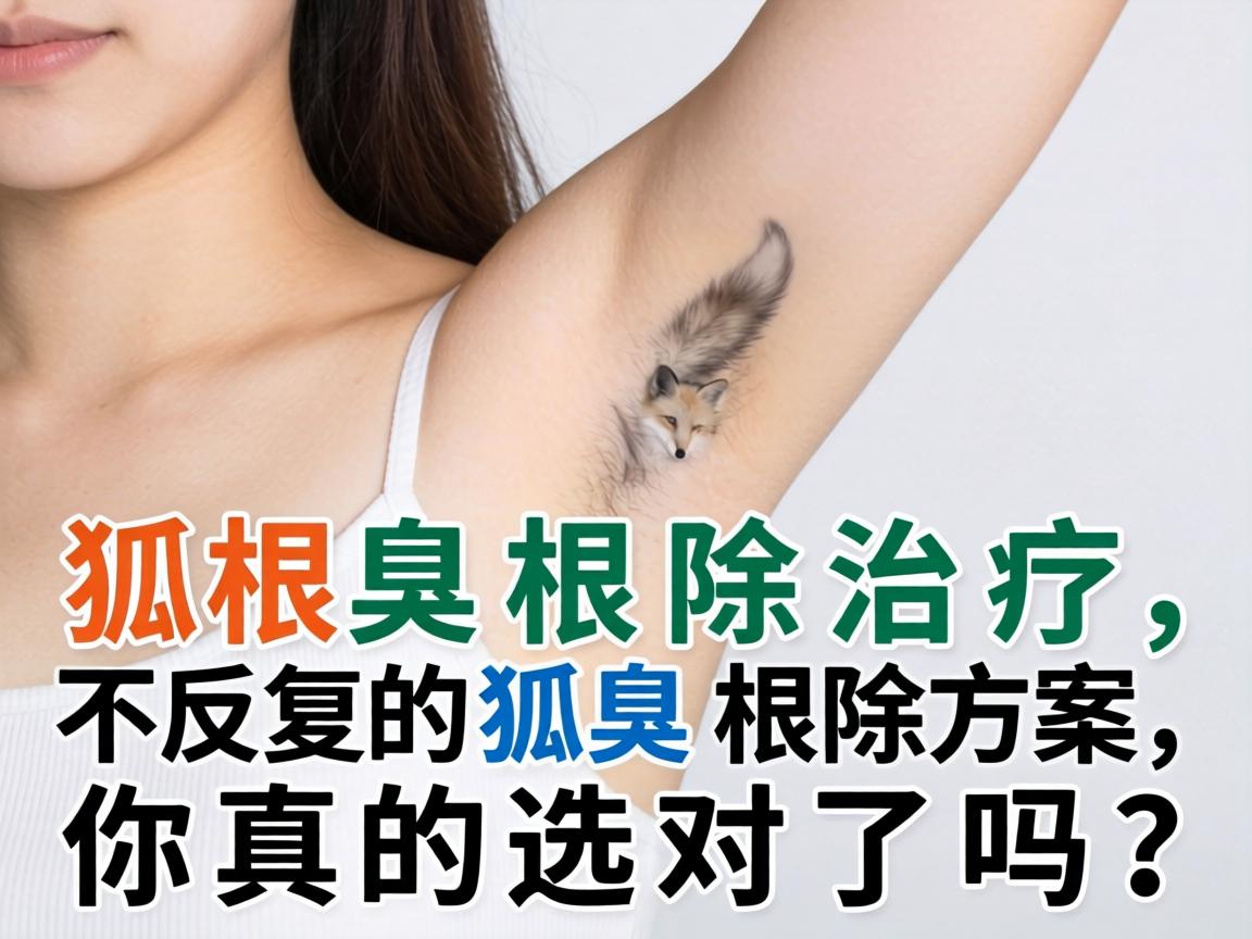 狐臭根除治疗，不反复的狐臭根除方案，你真的选对了吗？