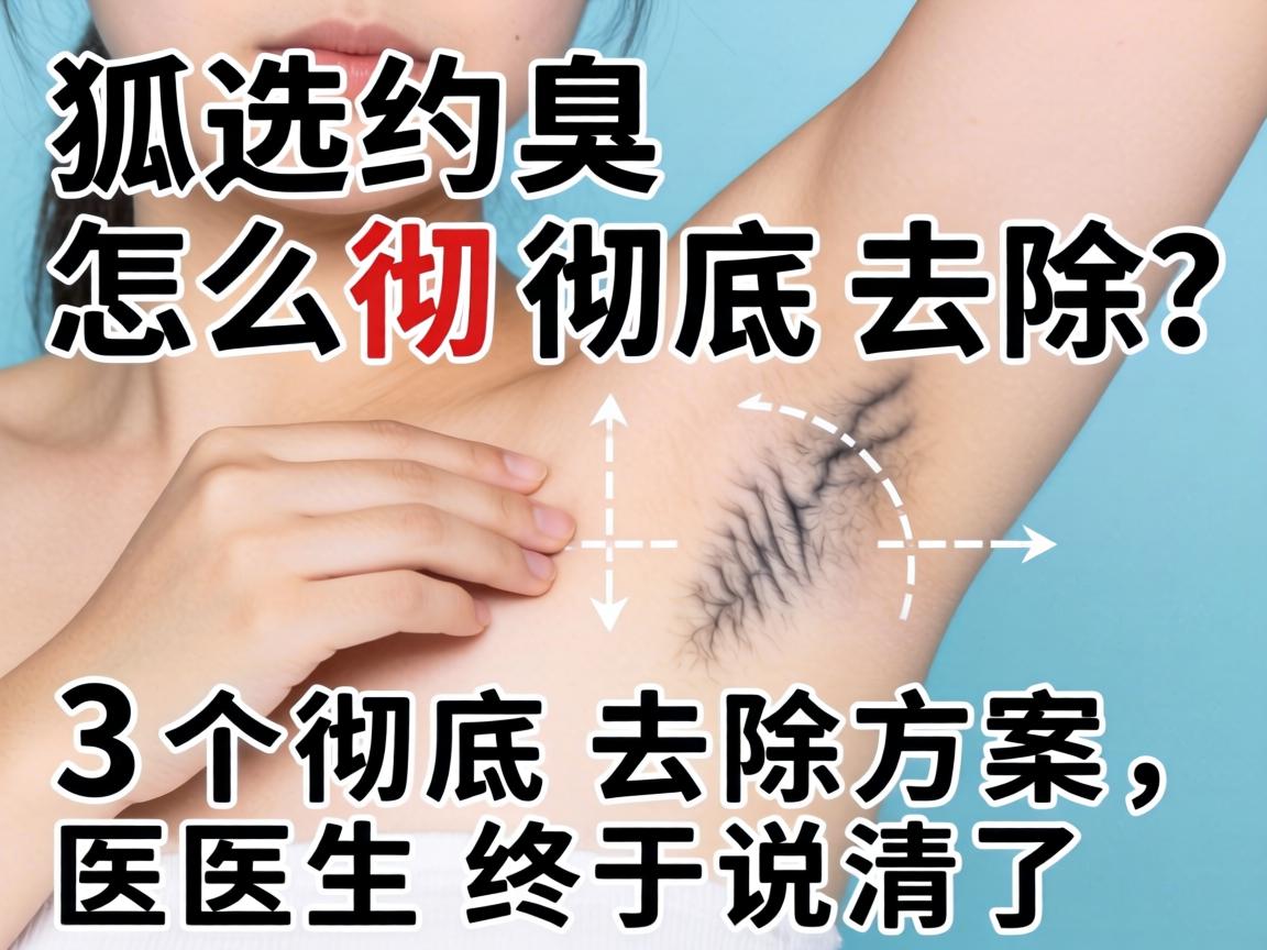 狐臭怎么彻底去除？这3个彻底去除方案，医生终于说清了