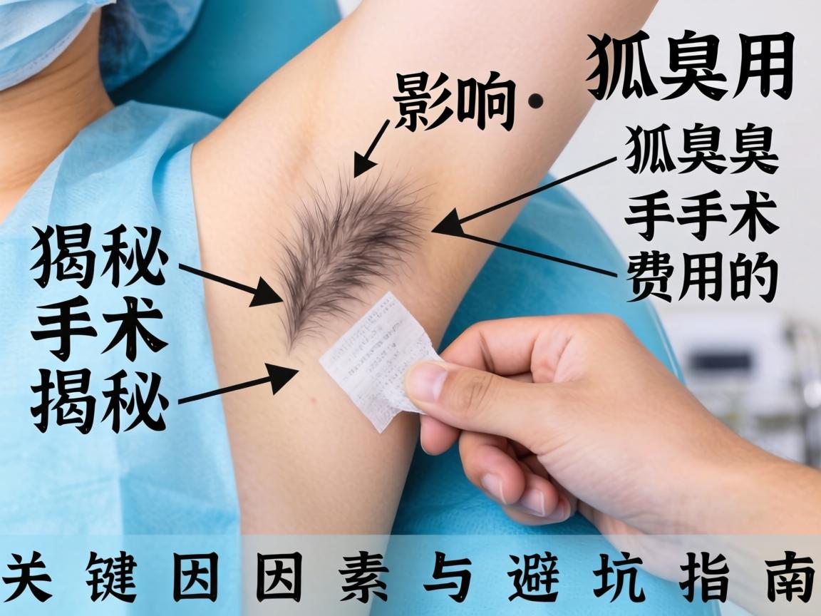 狐臭手术费用揭秘，影响狐臭手术费用的关键因素与避坑指南