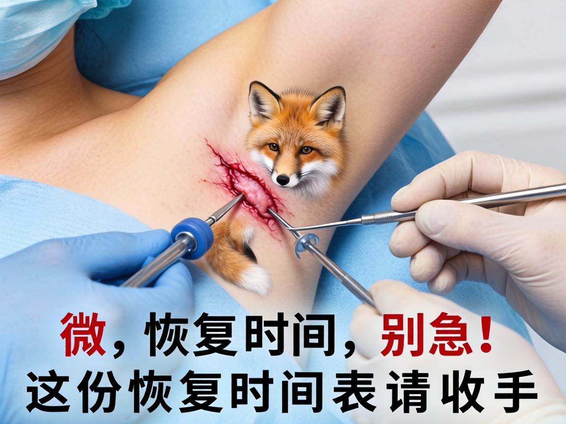 狐臭微创手术恢复时间，别急！这份恢复时间表请收好